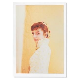 フレンチ ポストカード オードリー・ヘップバーン 1955（Audrey Hepburn）