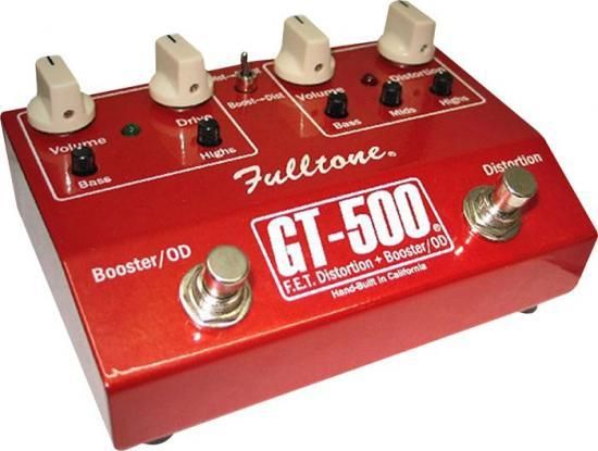Fulltone GT-500 FET Distortion + Booster and Overdrive