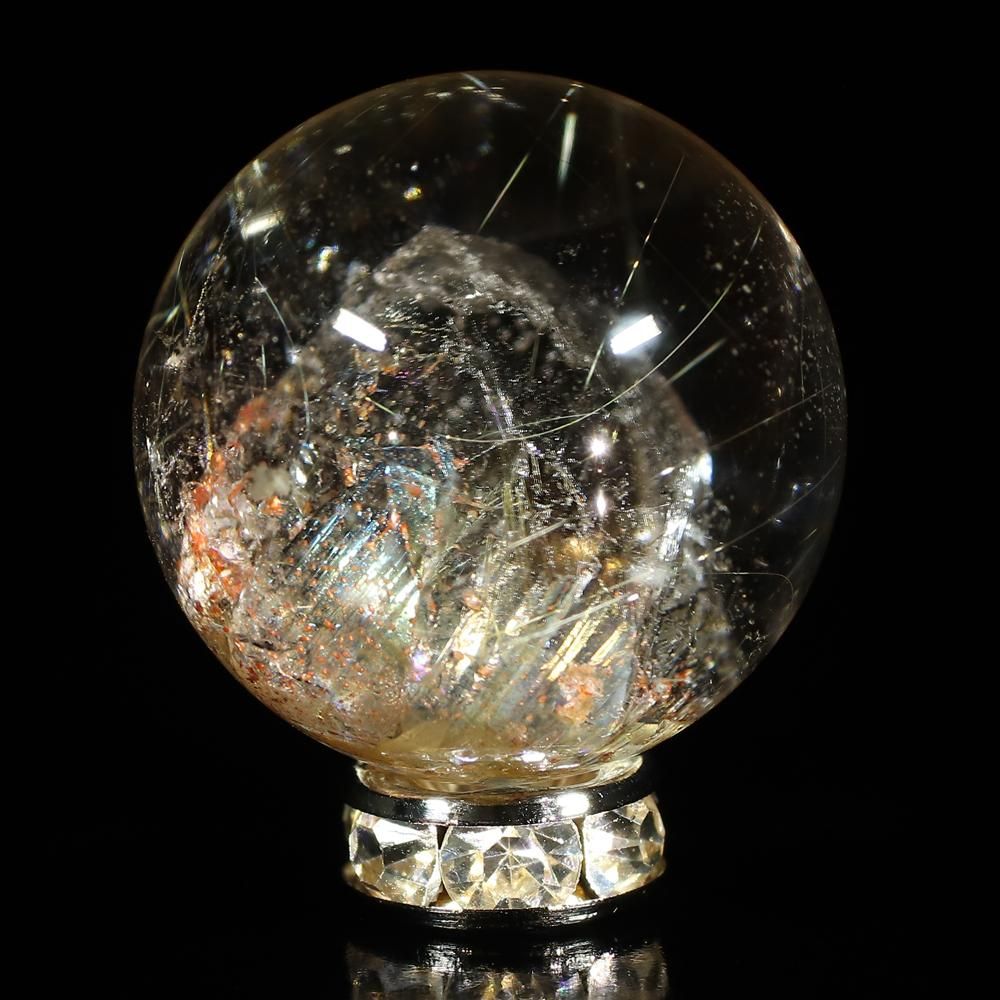超入手困難/見応えのある大きな貫入水晶が楽しめる】クォーツ・イン