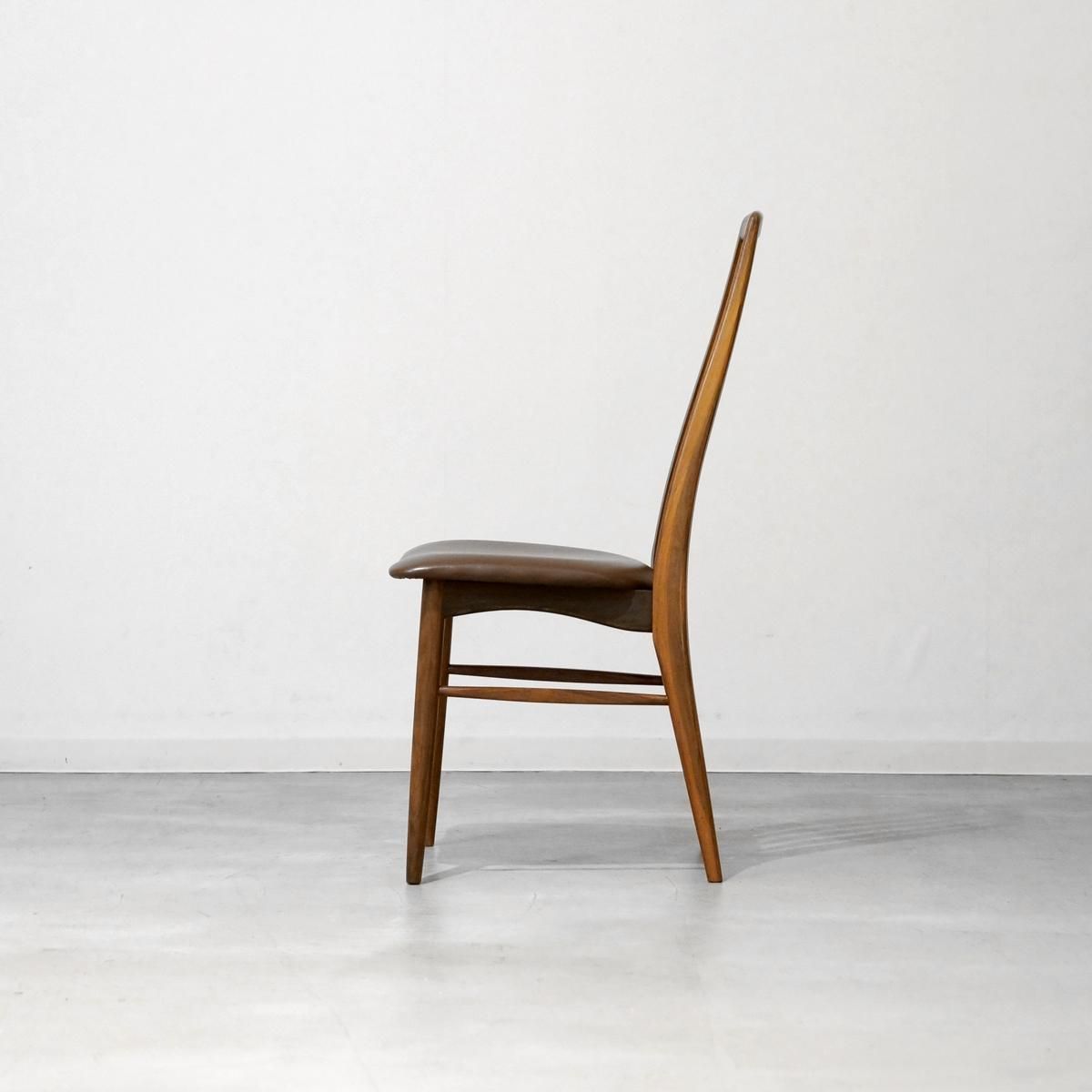 UD7039｜ダイニングチェア（EVA CHAIR）チェア(革）Niels Koefoed