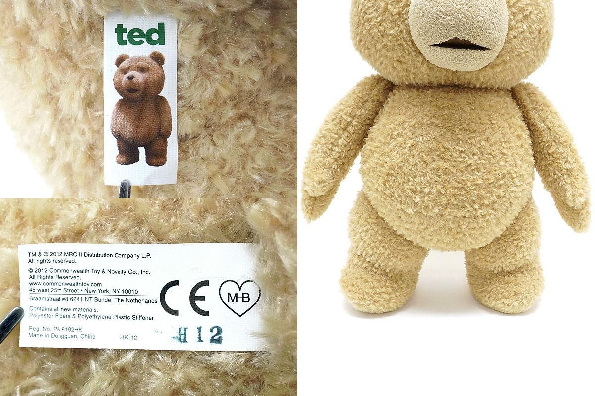 ted/テッド・Commonwealth/コモンウェルス・Talking/トーキング・Plush