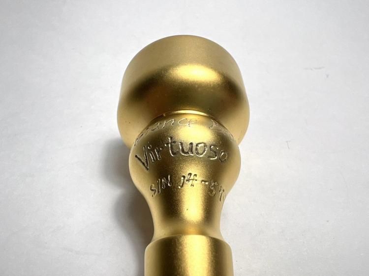 JUN'S トランペット用マウスピース Virtuoso 2-1 サテンゴールド
