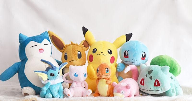 ポケットモンスター ぬいぐるみ | Sサイズ ミュウ・ジラーチ・セレビィ