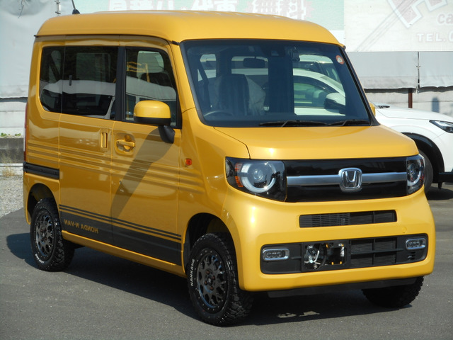 ホンダ N-VAN +スタイル ファン ターボ 4WD ターボ・4WD・8インチ