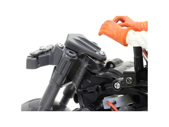 タミヤ、3輪バイクを再現した電動RCモデルの組立キット「ダンシング