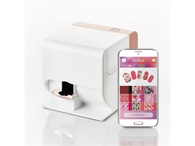 コイズミ、爪に直接プリントできるネイルプリンター「PriNail」 - 価格.com