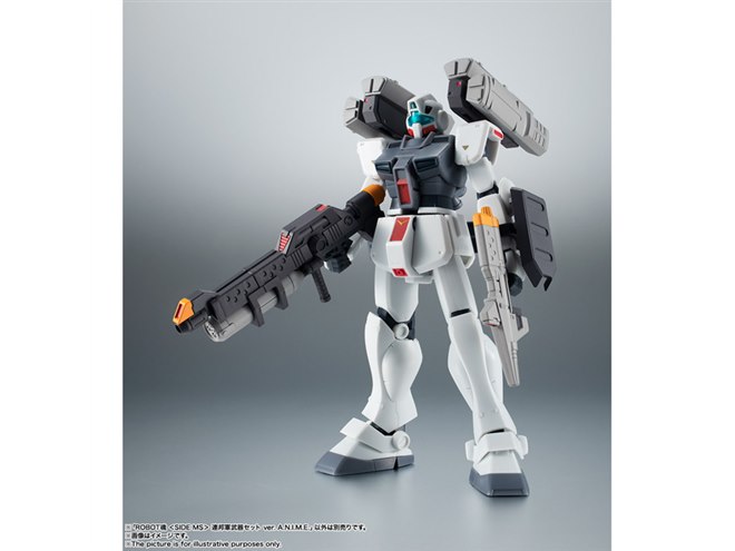 バンダイ、「ROBOT魂 ver. A.N.I.M.E.」に対応した連邦軍武器セットを
