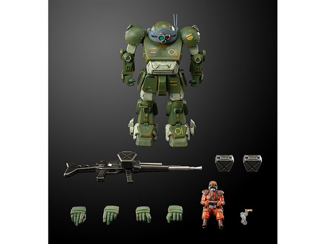 装甲騎兵ボトムズ」スコープドッグがロボ道に登場、全身76か所に可動
