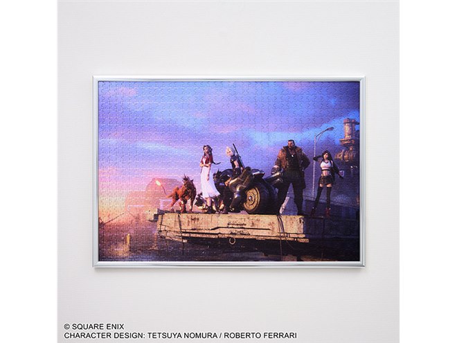 ファイナルファンタジーVII」シリーズが1000ピースジグソーパズルと