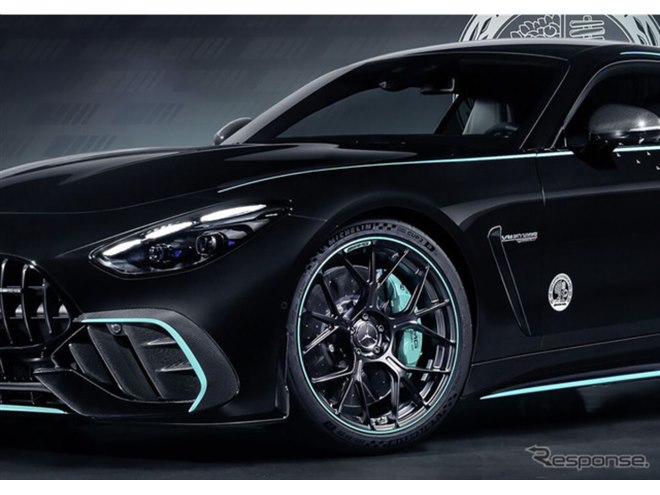 F1ペトロナスカラーの限定「メルセデスAMG GT」登場！ 世界でわずか200