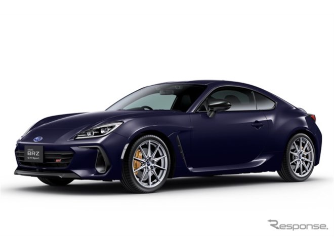 スバル BRZ に「STI Sport “PURPLE EDITION”」、限定200台を抽選販売
