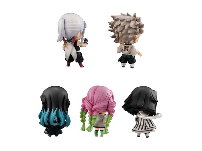 メガハウス、「鬼滅の刃」“炭治郎と柱たち”マスコットセットを発売