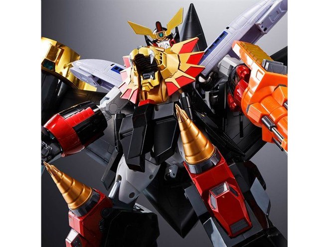 超合金魂 GX-68 勇者王ガオガイガー」の強化装備が装いも新たに登場