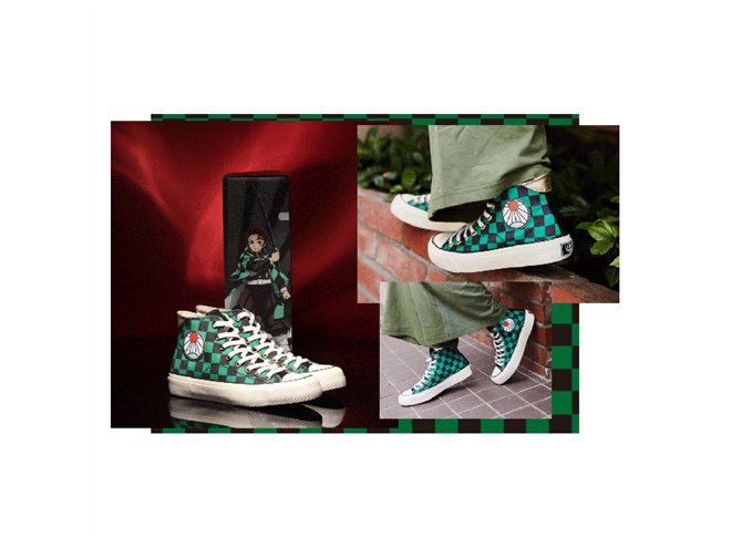 鬼滅の刃」とUBIQ×atmosがコラボ、羽織・衣服がモチーフのスニーカー全