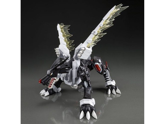 バンダイ、ブラックVer.を再現した「Figure-rise メタルガルルモン
