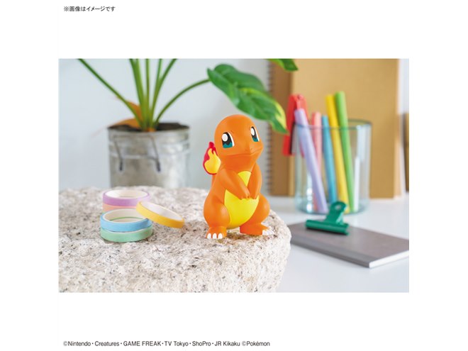 ポケプラクイック!!」に全高約87mmの「ヒトカゲ」が登場、本日7/16発売