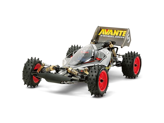 タミヤ、540タイプモーター搭載の電動RCバギー「アバンテ ブラック