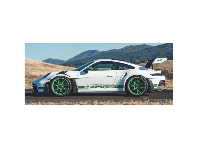 ポルシェ 911『GT3 RS』新型、名車「カレラRS 2.7」をオマージュ…新