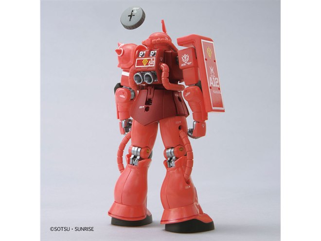 HGガンプラ「シャア専用ザクII」川口名人完全監修のオリジナルカラーで