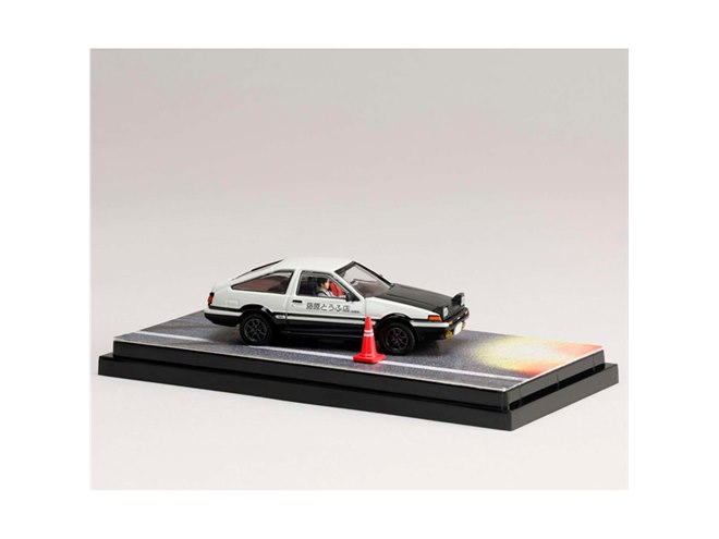 バトルシーンなどを再現、「頭文字D 1/64 ディオラマセットシリーズ」3