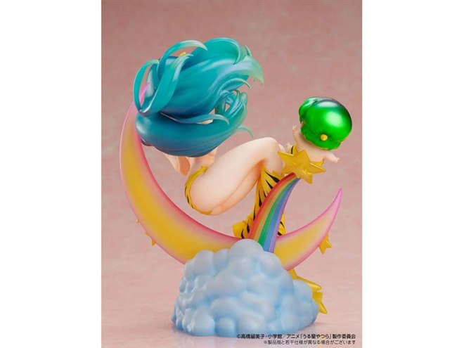 うる星やつら」コラボカフェのために製作したラム＆テンが1/7スケール