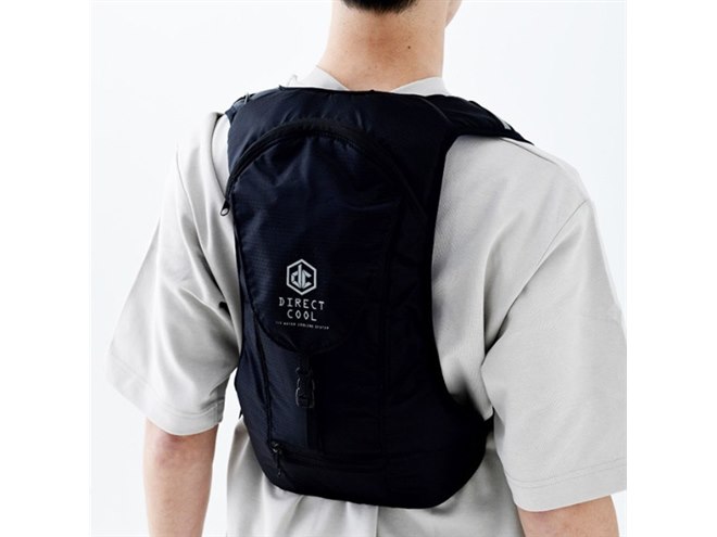 山善、冷水でダイレクトに身体を冷やす“水冷服”「DIRECT COOL」を