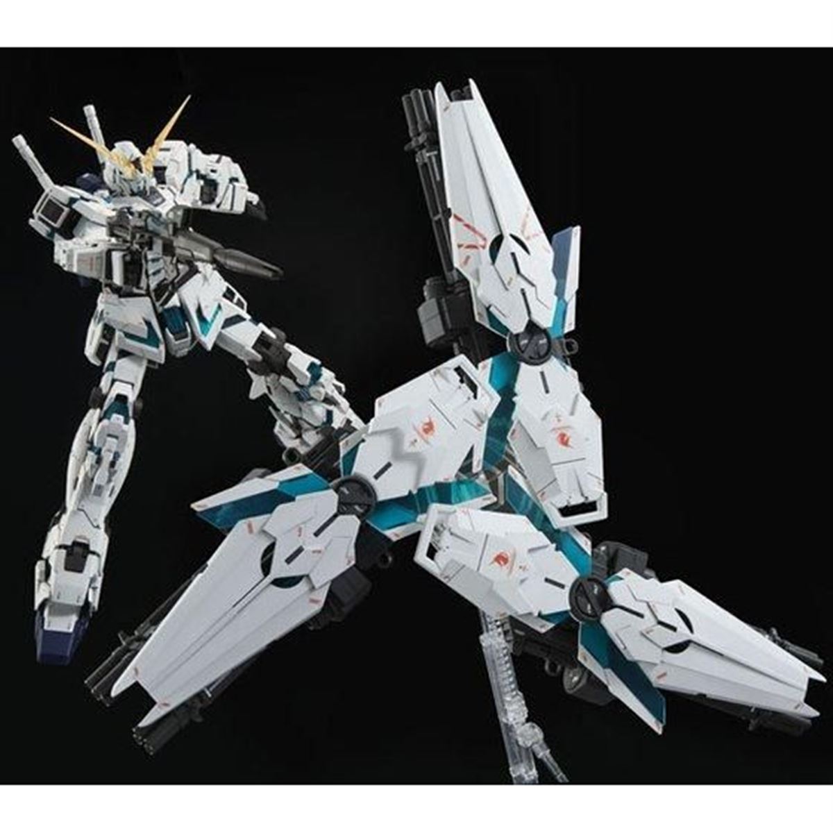 緑のサイコフレーム「ユニコーンガンダム（最終決戦Ver.）」プラモが