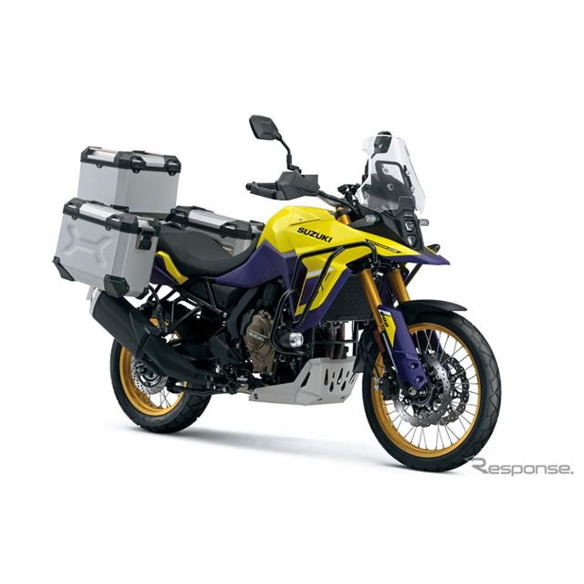 スズキが800ccクラスの2車種を発表、ブイストローム800DEとGSX-8S