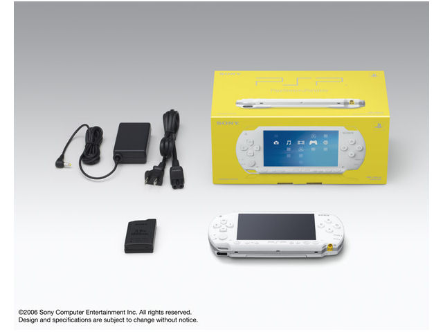 SIE PSP プレイステーション・ポータブル セラミックホワイト PSP