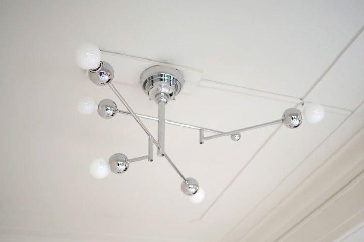 5灯シーリングライト シルバー 照明器具 Plata｜デザイン照明のCROIX