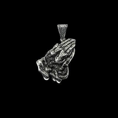 PRAYING HANDS NECKLACE -シルバー アクセサリー ブランドのD.O.D