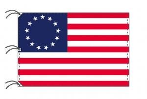アメリカ 13州 国旗 独立時（1777年）の星条旗 ベッツィー ロス