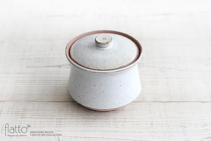 水野幸一｜耐熱 白釉オジャ鍋（大）｜作家のうつわ通販｜和食器
