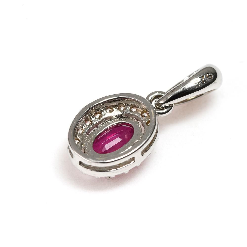ルビー ペンダントトップ 9x7x4.5mm #NF166 - プレミアム天然石専門店