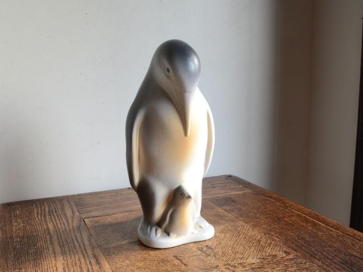 ヴィンテージ ペンギンモチーフ 陶器オブジェ｜アンティーク雑貨