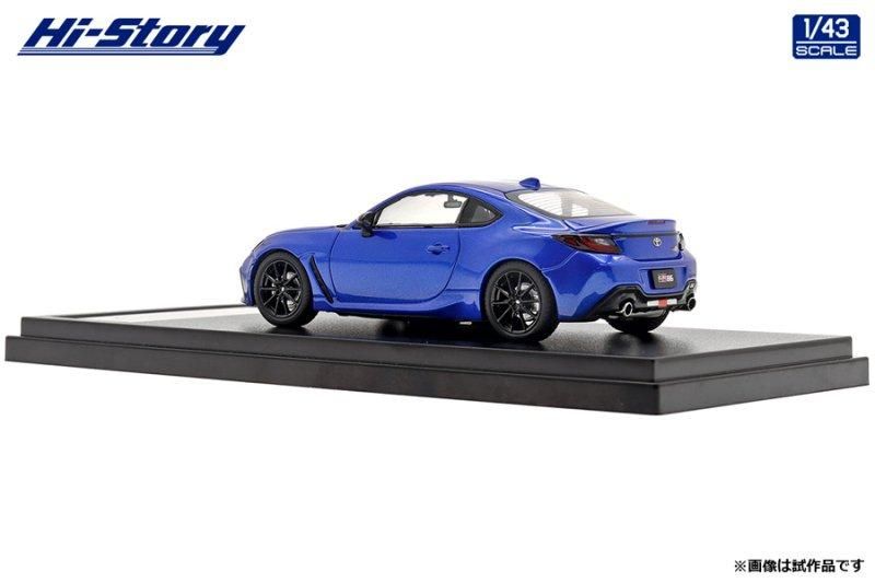 ハイストーリー】 1/43 トヨタ GR86 RZ (2021) サファイアフブルー