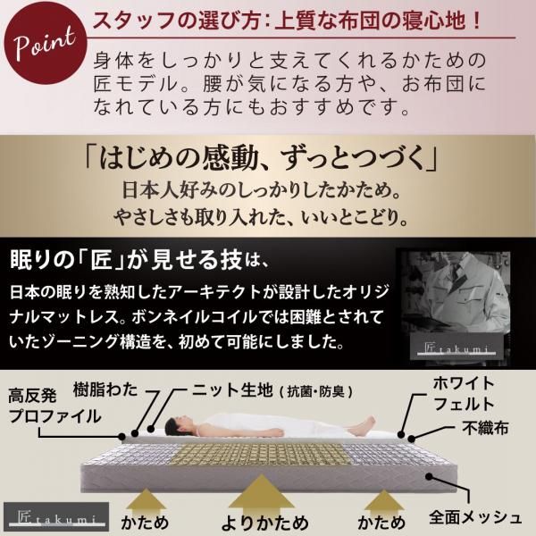 CospaSleep【コスパスリープ】匠モデルマットレス単品 キング - ソファ