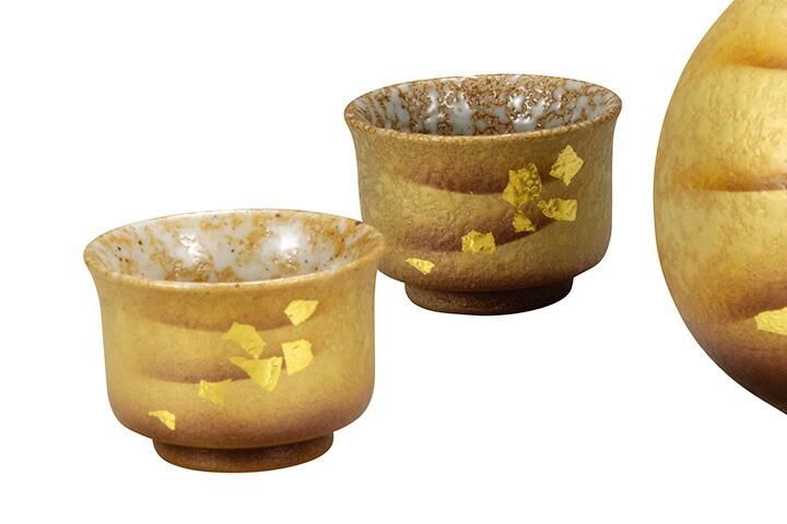 晩酌揃 金箔彩