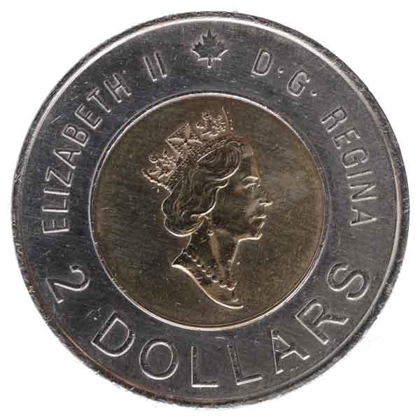 カナダエリザベス2世知識記念2ドル硬貨|コレクターズショップトモリンズ24