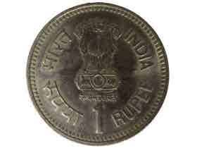 ネルー生誕100周年記念1ルピー硬貨|インド|コレクターズショップ
