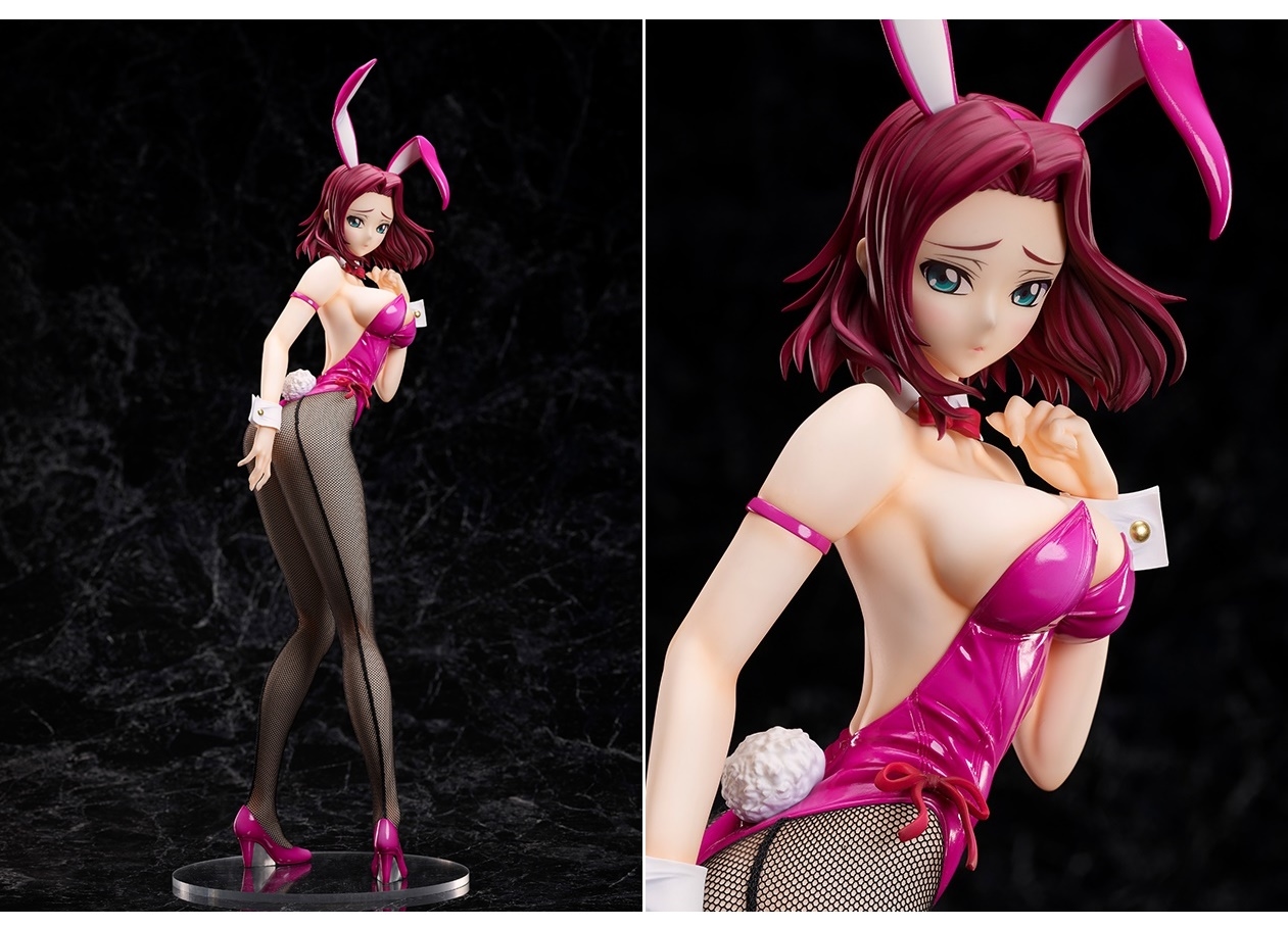 コードギアス』紅月カレンがバニー姿で1/4スケールフィギュア化