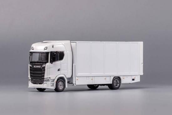 GCD 1/64 Scania S730 Enclosed Double Deck Gull Wing Tow Truck