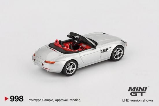 MINI GT 1/64 BMW Z8 シルバー(左ハンドル)998BL-ミニカー専門店