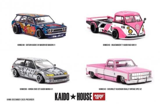 KAIDO☆HOUSE 1/64 Honda Civic (EF) Kaido Manga V1 - ミニカー専門店