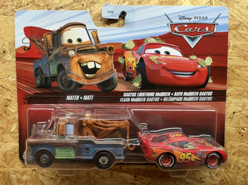 MATER (with working Hook) and CACTUS LIGHTNING McQUEEN 2025