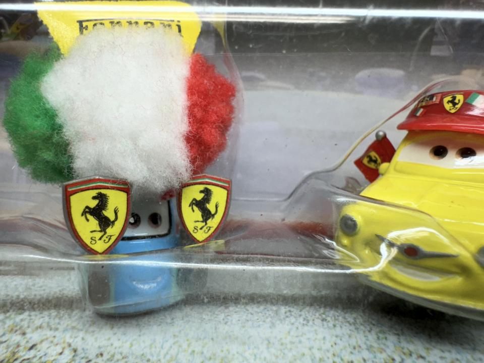 ついに入荷しました。フェラーリファンのグイドとルイジのセットです！