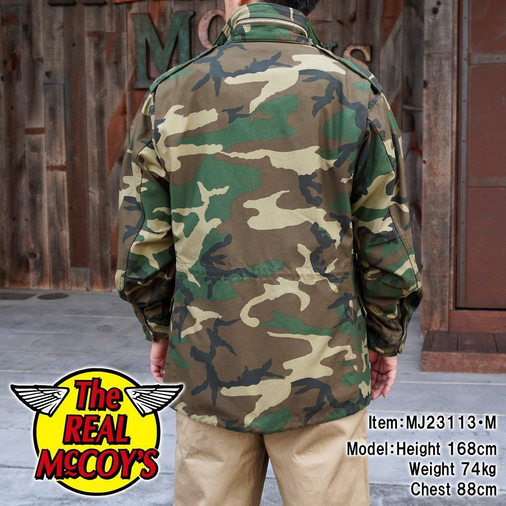 COAT, MAN'S, FIELD, M-65 / WOODLAND PATTERN