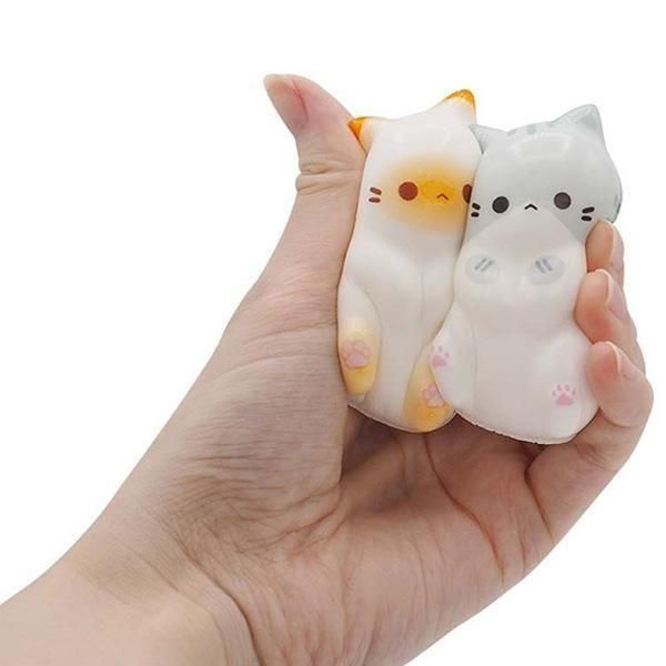ノベルティ、販促品、粗品、景品用としてオススメなふにふにネコちゃん