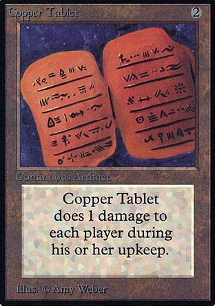Copper Tablet - マジック：ザ・ギャザリング（MTG）の通販専門店