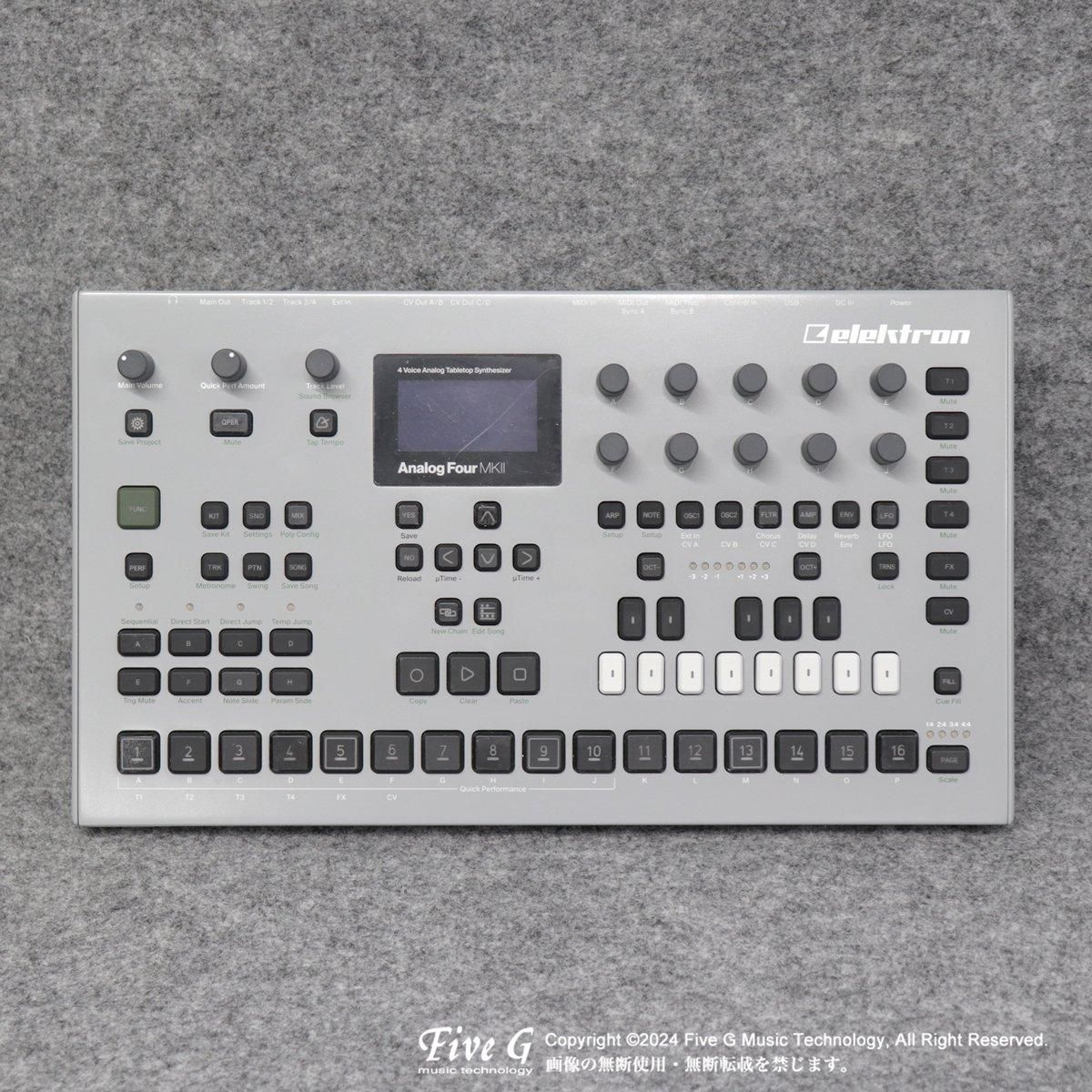 Elektron | Analog Four MKII | 中古 - Used - シンセサイザー